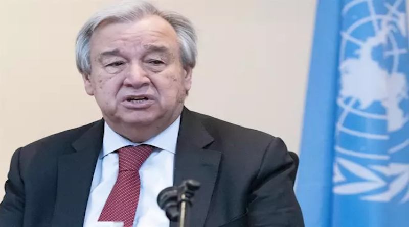 Guterres: Covid-19 es la crisis global "más difícil" desde la Segunda Guerra Mundial
