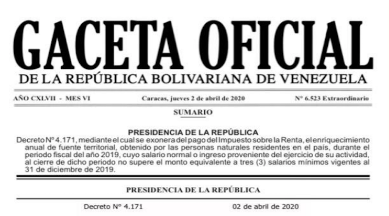 Exonerado pago de ISRL a personas con ingresos de hasta 3 salarios mínimos