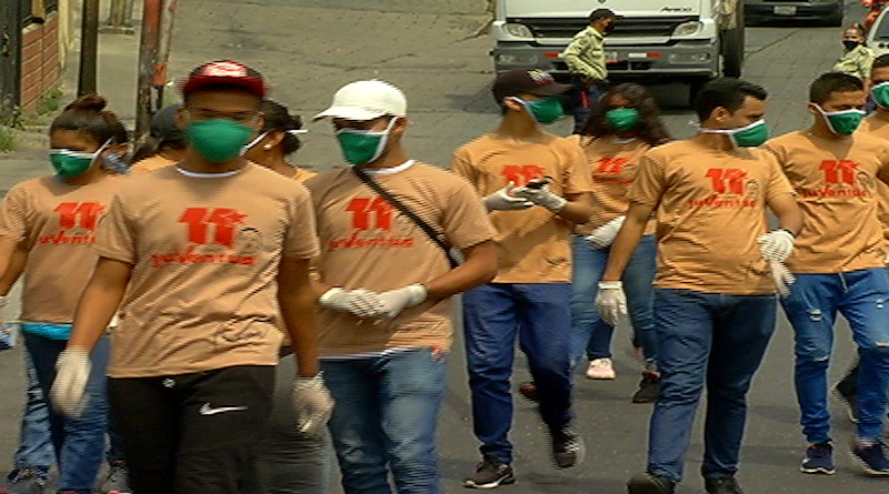 Brigada de Solidaridad Juvenil ejecutan acciones preventivas en zonas comerciales de Miranda