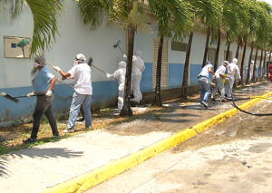 Misión Venezuela Bella ejecuta labores de lavado y desinfección en Guarenas