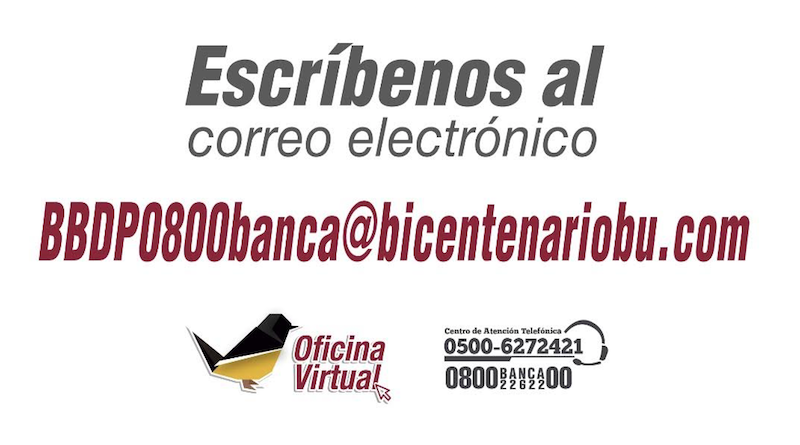 Banco Bicentenario abre nuevo canal electrónico para atender directamente a sus clientes