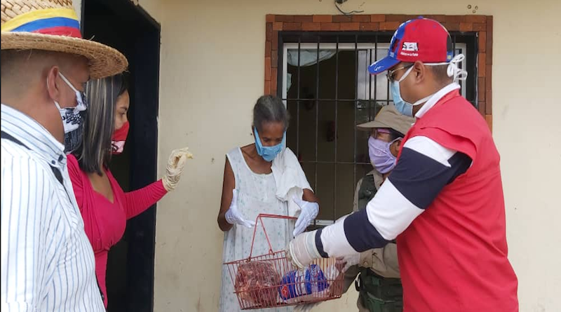 Unas 785 familias de “Josefina Maza I” de Maturín beneficiadas con 5,41 toneladas de proteína animal casa por casa