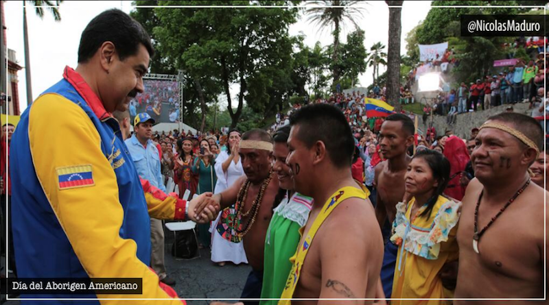 Presidente Maduro rinde honor a pueblos aborígenes nuestroamericanos en batalla por dignidad y reconocimiento a sus derechos