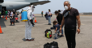 Vuelo humantitario retorna a 52 connacionales provenientes de Uruguay