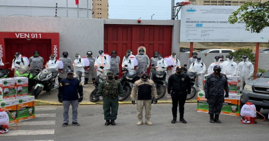 Arriban maquinarias e implementos de desinfección para combatir Covid-19 en Nva. Esparta