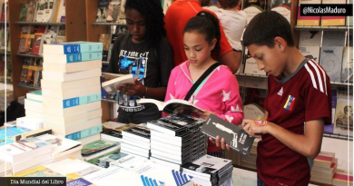 Revolución Bolivariana ratifica compromiso por fomentar hábito de la lectura desde el hogar