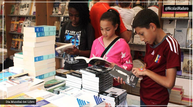 Revolución Bolivariana ratifica compromiso por fomentar hábito de la lectura desde el hogar