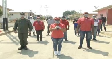 Desplegado en unión cívico-militar Plan de Limpieza y Desinfección en Comunidad Fidel Castro en Cojedes ante Covid-19