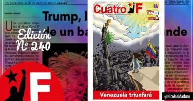 Edición N°240 del periódico digital Cuatro F destaca Pandemia y el Terremoto Petrolero Global