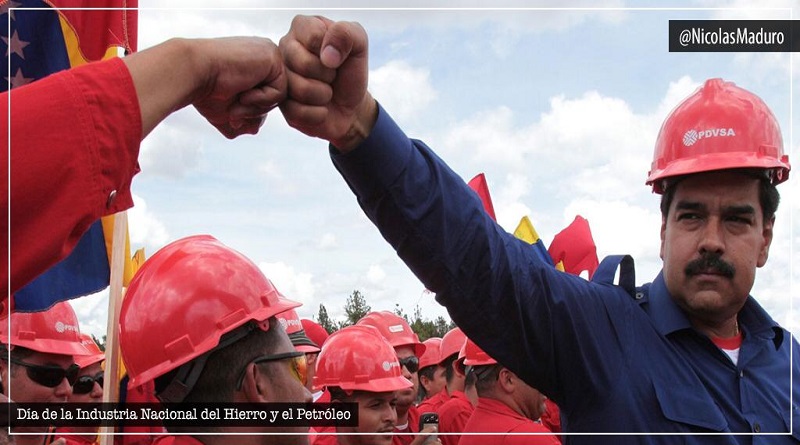 Presidente Maduro ratifica compromiso con CPT en Día de la Industria Nacional del Hierro y el Petróleo