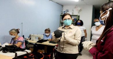 Poder Popular confeccionará dos millones de tapabocas para prevenir el Covid-19