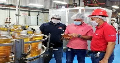Gobierno de Carabobo realiza recorrido "Ruta Industrial" en Industrias Diana para garantizar operatividad en líneas de producción