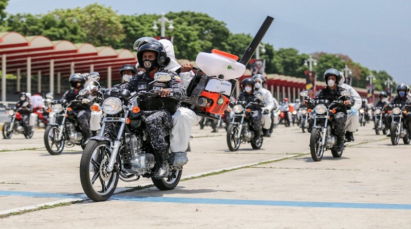 Dotan con motos, kits de bioseguridad, equipos de desinfección y termómetros a Cuadrantes de Paz de la Región Capital