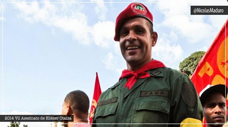 Jefe de Estado rindió homenaje al Héroe de la Rebelión del 27Nov de 1992, Eliézer Otaiza