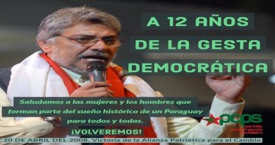 Canciller Arreaza rememoró triunfo electoral de Paraguay obtenido en 2008