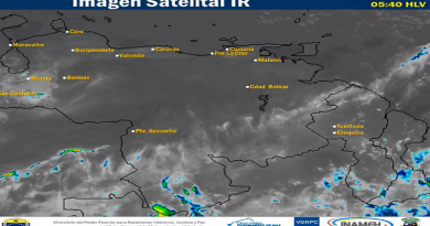 Inameh prevé bajas probabilidades de precipitaciones en gran parte del país