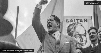 Venezuela rindió homenaje a Jorge Eliécer Gaitán tras cumplirse 72 años de su asesinato
