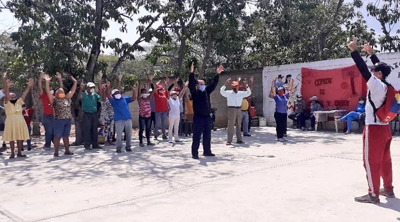 Adultos mayores desarrollaron actividades especiales, deportivas y recreativas en Lara