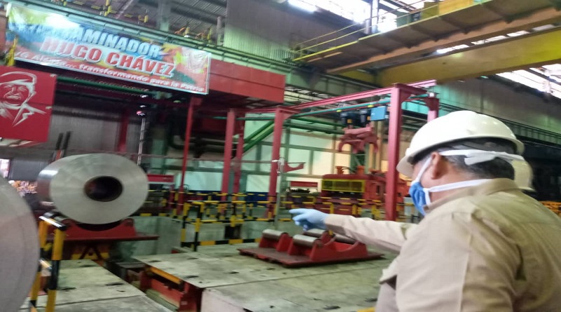 Empresas Básicas de Guayana y Clase Obrera están en plena productividad mientras se ejecuta cuarentena social por Pandemia