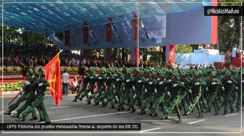 Venezuela felicita al pueblo de Vietnam a 45 años del histórico triunfo frente al imperio estadounidense