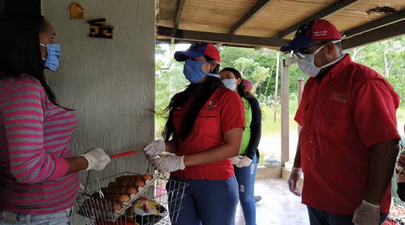 Familias en Monagas reciben proteína animal casa por casa