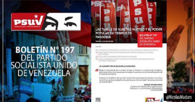 Psuv insta a líderes sociales a ser ejemplo de disciplina y solidaridad ante pandemia global