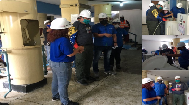 Hidrológica de Mérida produce hasta 18.000 litros de cloro para combate al Covid-19
