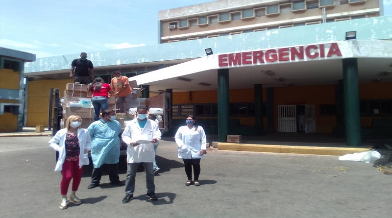 Hospital centinela de Falcón recibió insumos médicos para la atención de pacientes