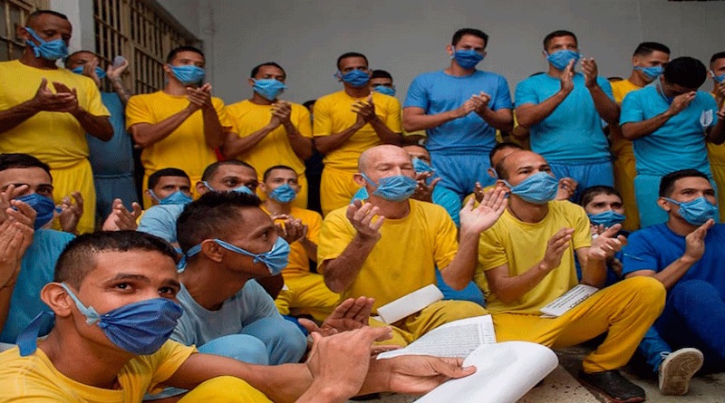Recintos penitenciarios suman esfuerzos productivos para hacer frente al Covid-19