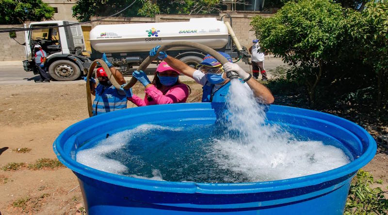 Corpo Nueva Esparta activa despliegue especial "Agua para mi Comunidad" en Maneiro