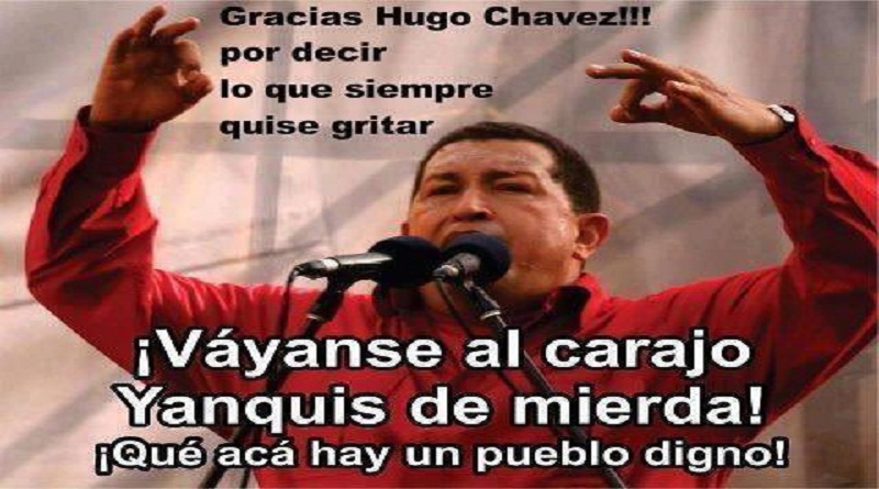 OPINIÓN | ¡Váyanse al Carajo, Yanquis de Mierda! por Adán Chávez Frías