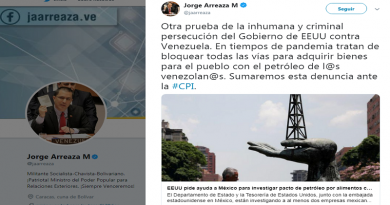Venezuela denunciará ante CPI el bloqueo de EE.UU. a pacto de petróleo por alimentos con México