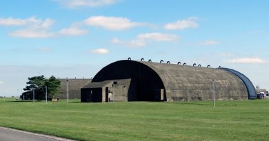 Transforman base aérea en una morgue en el Reino Unido