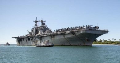 Segundo buque de la Armada de EE.UU. reportó 18 marineros contagiados de Covid-19