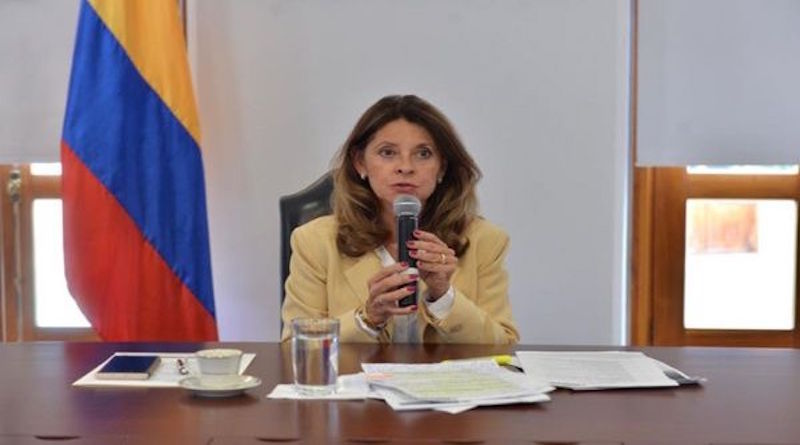 Vicepresidenta colombiana está presuntamente vinculada a narcotraficantes