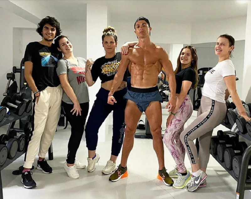 Foto de Cristiano Ronaldo en cuarentena que generó una revolución en las redes sociales