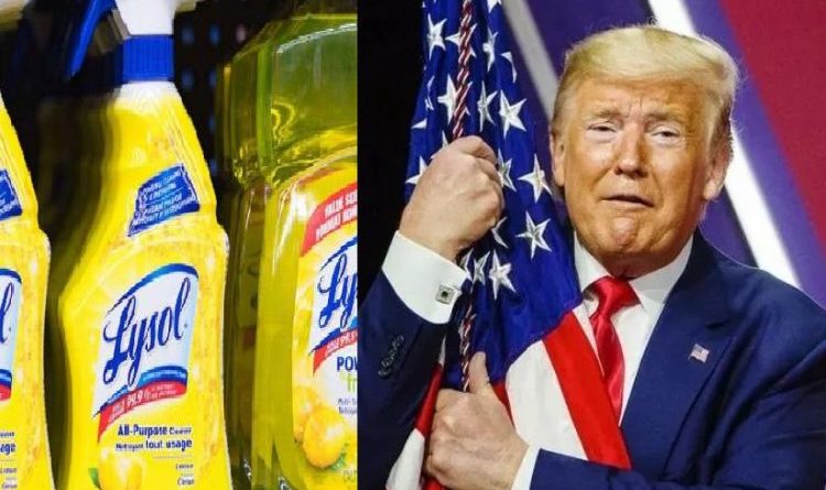 Fabricantes y médicos rechazan irresponsable sugerencia de Trump de inyectarse desinfectante para “noquear” al Coronavirus