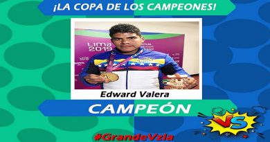 #GrandeVzla | Edward Valera conquista el primer lugar del reto virtual Copa de Campeones