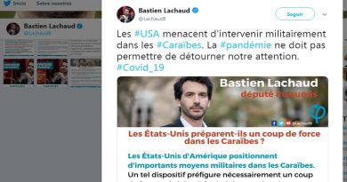 Diputado Bastien Lachaud: La Francia insumisa exige que Trump respete Ley Internacional, levante bloqueo y cese amenaza a Venezuela y Cuba