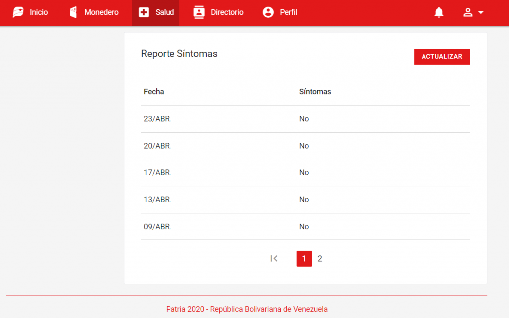 ESPECIAL | Plataforma del Carnet de la Patria actualiza nueva encuesta digital para la Prevención COVID-19