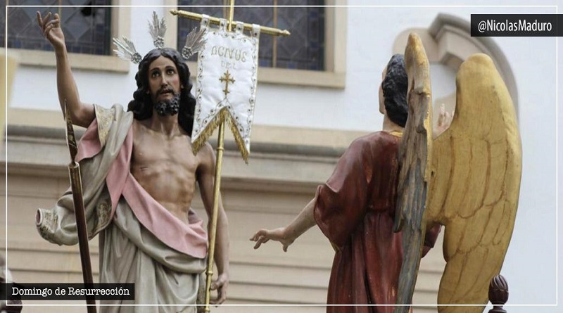Presidente Maduro celebra resurrección del Señor: Llena nuestros corazones con tu luz sagrada