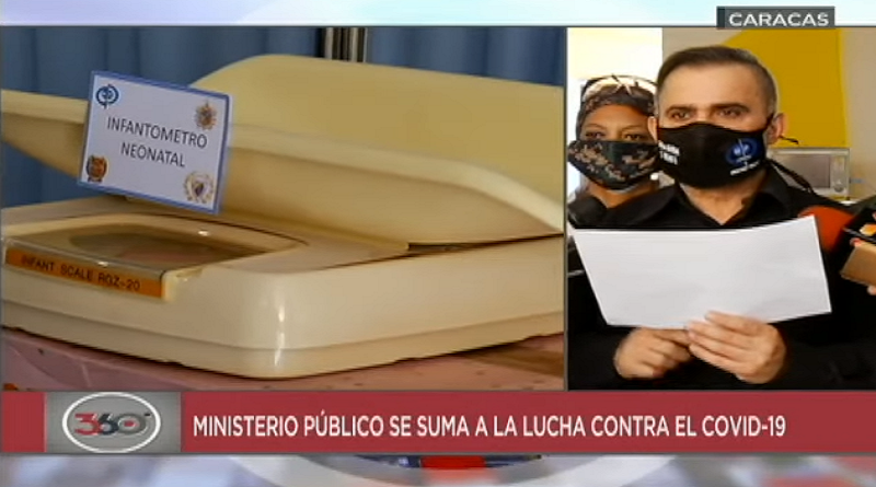 Fiscalía dona equipos e insumos médicos incautados a empresas estafadoras que recibieron 11 millones de dólares preferenciales