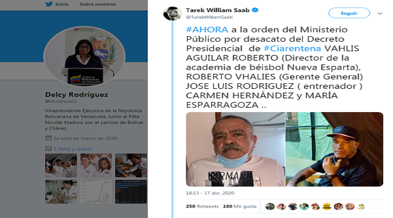 Provocaron 20 contagios A la orden del Ministerio Público directivos de academia béisbol que levantaron Cuarentena en Nva. Esparta