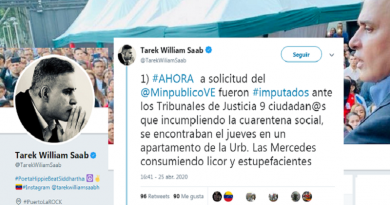 Imputadas ante tribunales 9 personas que desacataron cuarentena en Las Mercedes