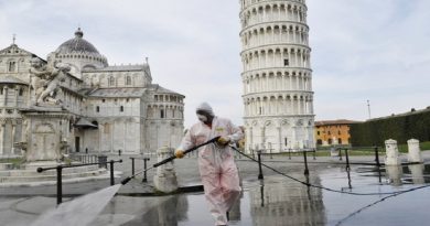 El número de muertes registradas en Italia en solo un día disminuyó este domingo en 156 casos respecto a la jornada anterior.