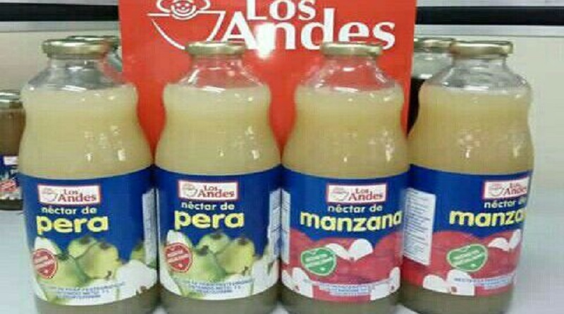 Empresa Lácteos Los Andes aumenta producción de jugos ante pandemia
