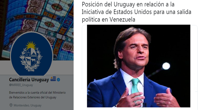 Canciller Jorge Arreaza: Gobierno de Uruguay entrega soberanía de su pueblo a política exterior de Washington