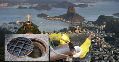 Brasil: Hallan material genético de Covid-19 en alcantarillas de Río