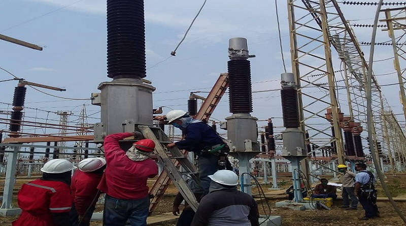 Zulia culminó reemplazo de transformador en El Tablazo y labores de prevención en sistema eléctrico