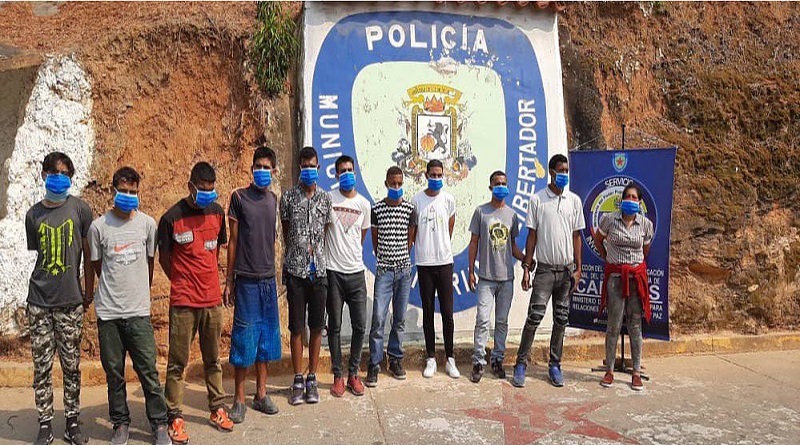 Detenidos miembros de banda delictiva que operaba en el centro de Caracas